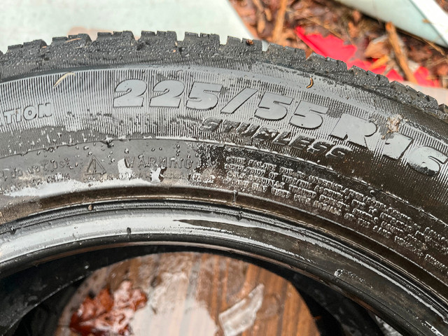 225 55 16 winter tires (x4) in Tires & Rims in Bedford - Image 3