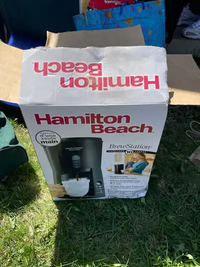 New coffee brew station