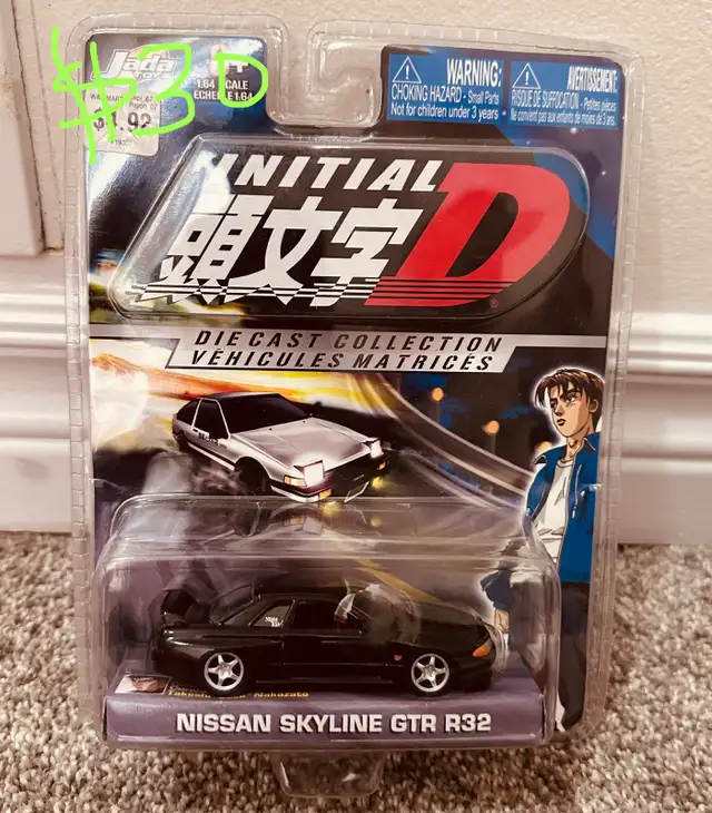 Jada Initial D Nissan Skyline R32 and Toyota Trueno AE86