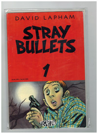 ELCAPITAN COMICS SERIES STRAY BULLETS SEVEN COMICS #1 THRU #7