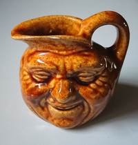 Vintage McMaster Pottery "Man in the Moon" Face Jug/Pitcher