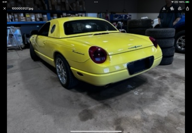 2002 Ford ThunderBird in Cars & Trucks in Red Deer - Image 2