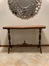 Solid Wood Antique Console Table