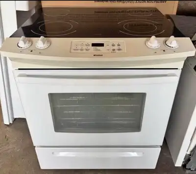 Frigidaire smooth stove delivery available , View more