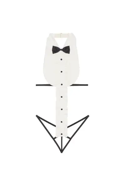 Vintage Victoria’s Secret Crotchless Teddy & Open Cup Tuxedo M, View more