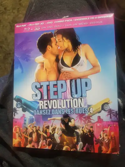 I have a "Step Up Revolution" 3D blu-ray for sale. Newly arrived in Miami, young dancer Emily (Kathr...