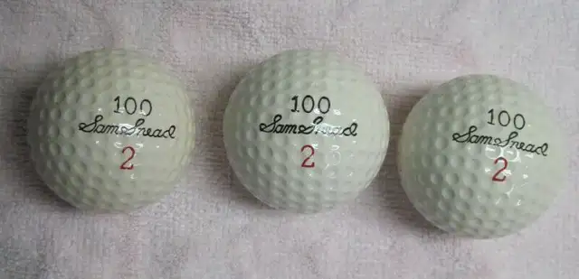 Vintage Sam Snead Golf Balls NIB in Golf in Guelph - Image 3