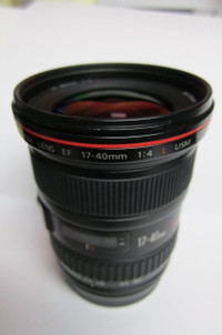 Canon 17-40mm f4L lens for DSLRs