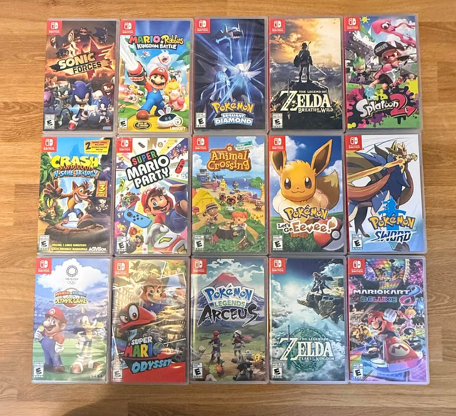 Nintendo Switch Games - Prices in Description