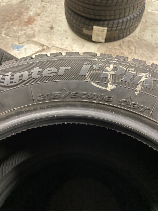 Used Hankook IPike Winter Tires in Tires & Rims in Hamilton - Image 2