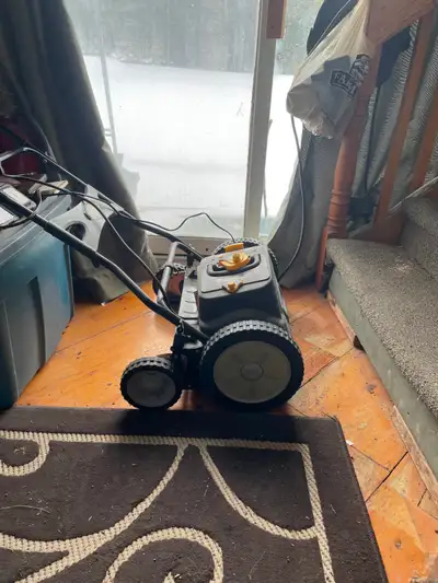 reel lawn mower 24 volt 23 inches wide, View more