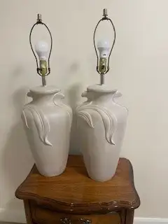Pair of Table Lamps, View more
