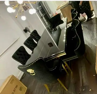 New Dining Room Set with 6 Chairs, View more
