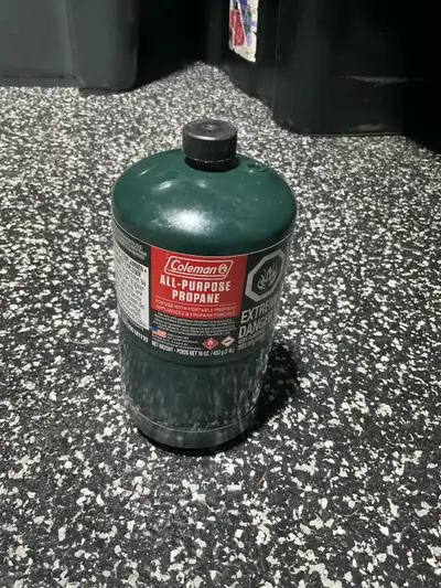 1 Coleman All-Purpose Propane cylinder containing 16 oz , View more