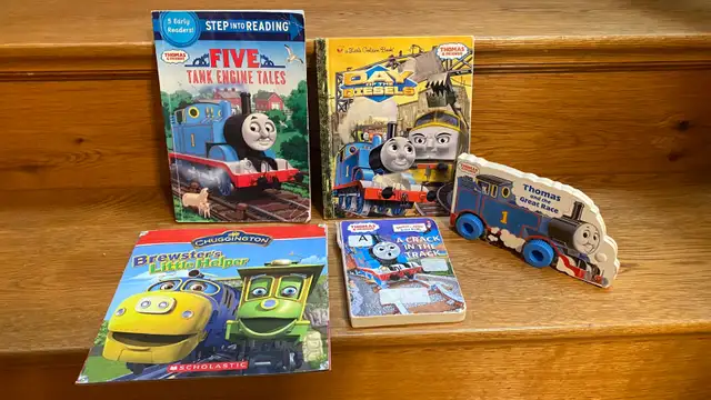 3 Thomas the Tank Engine & 1 Chugginton books in Children & Young Adult in Oshawa / Durham Region - Image 2