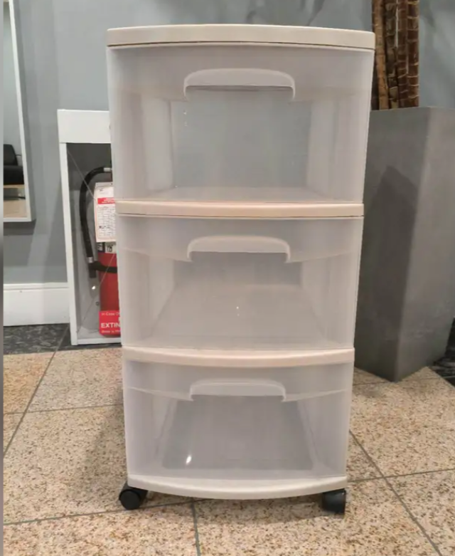 ✅ 3-Drawer Rolling Storage Organizer in Security Systems in City of Montréal - Image 4