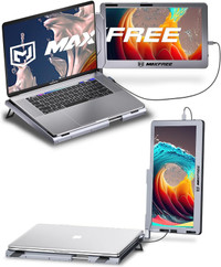 NEW Maxfree F1 Portable Monitor for Laptop 1080P IPS