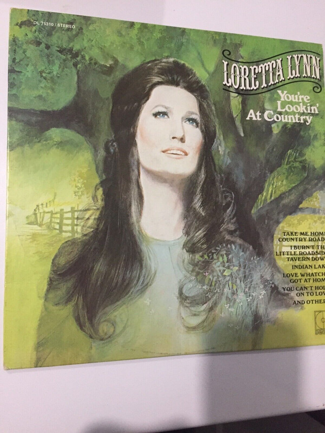 Loretta Lynn-You’re Lookin’ at Country Record  in Arts & Collectibles in North Bay