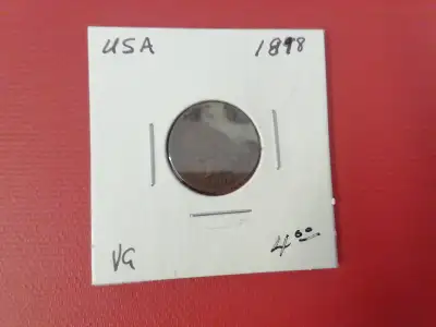 1898 USA    one      cent coin, View more