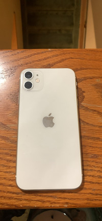 White iPhone 11 