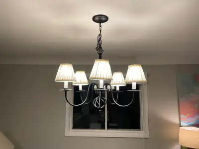 Black chandelier , View more