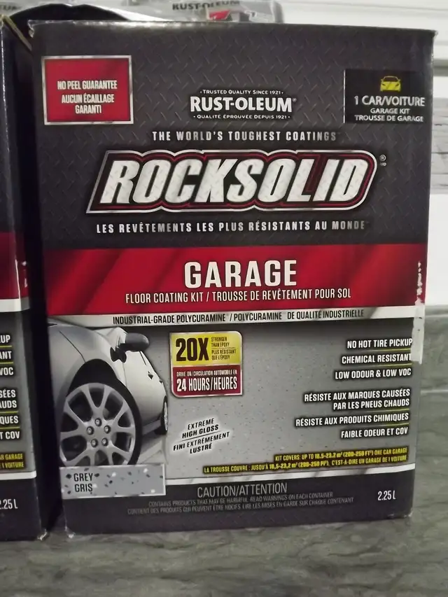 RUSTOLEUM Garage Floor Kit in Other in Fredericton - Image 3