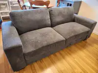 Grey Fabric Couch