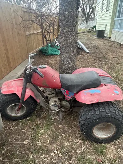 All three run, all three could use a little tlc. Firm on 2500 but open to offers