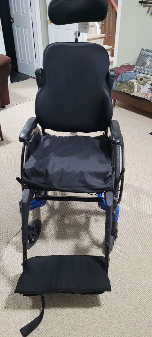 2 yr. old Whitmyer Wheel Chair in New Condition. PDG Mobility. in Health & Special Needs in Oshawa / Durham Region - Image 4
