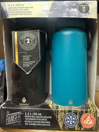Double Wall Vacuum Insulated 18/8 Stainless Steel Bottle