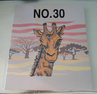 Brother Card # 30 Wild Animals Embroidery machine Designs Card
