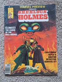 Marvel Preview  # 6 (1976) Sherlock Holmes Comics