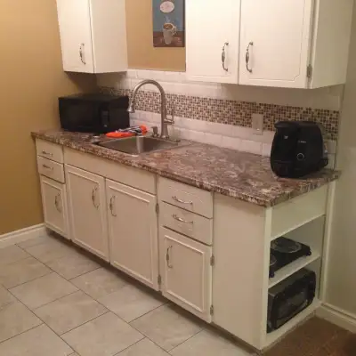 Available Dec.20, furnished one bedroom suite with separate entrance. Furnishings include bed, beddi...