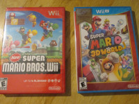 Nintendo Wii Sealed NEW SUPER MARIO BROS 3D World Video Game