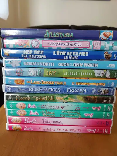 12 DVD pour enfants, View more