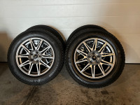 225/65R17 Winter Tires on Wheels