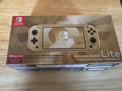 Nintendo Switch Lite Hyrule Edition - BNIB, View more