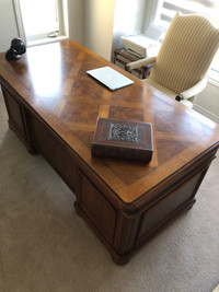  Solid wood office desk 