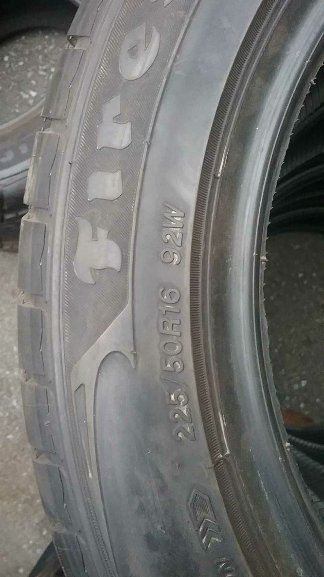 225/50R16 firestone firehawk wide oval set of 4 in Tires & Rims in Oshawa / Durham Region - Image 2