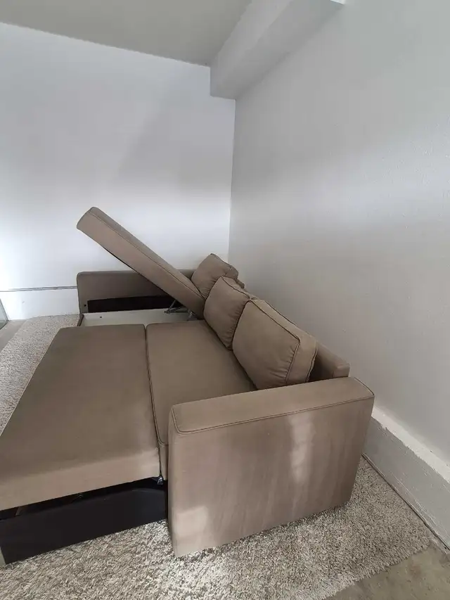 FREE DELIVERY Ikea Friheten Reversible Pullout Sofabed Sectional in Couches & Futons in Vancouver - Image 9