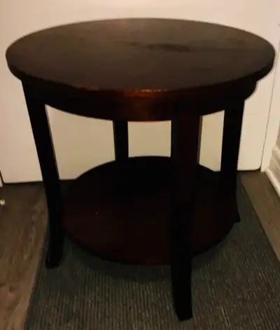 Antique End Table / Nightstand, View more