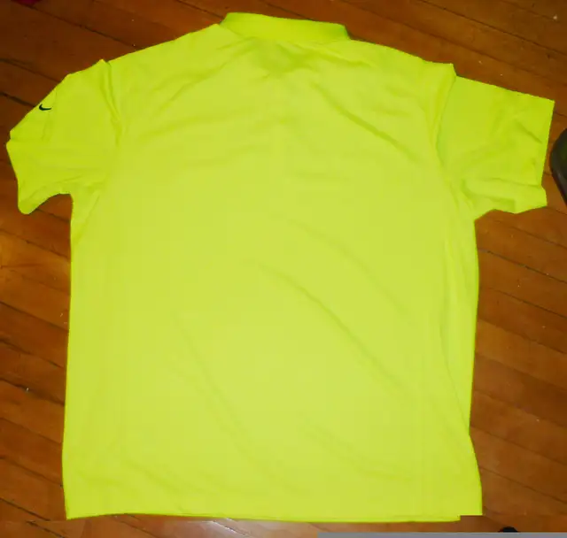 NIKE Tour Performance Dri-Fit Golf Shirt 3XL XXXL Neon Yellow in Golf in Sudbury - Image 4