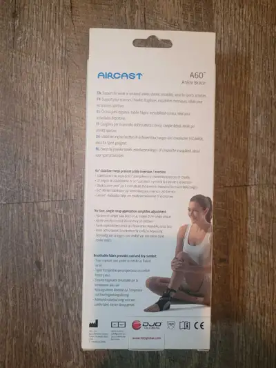 Get ready to support your ankle with this brand-new Aircast A60 Ankle Brace! Ideal for athletes or a...