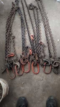 hoisting chains