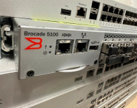 Brocade 5100 Fiber Switch 32 licensed ports with Gbics