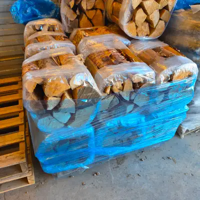 1.5 cubic ft birch firewood bundle available for $20.00 each. This is a convenient pickup option for...