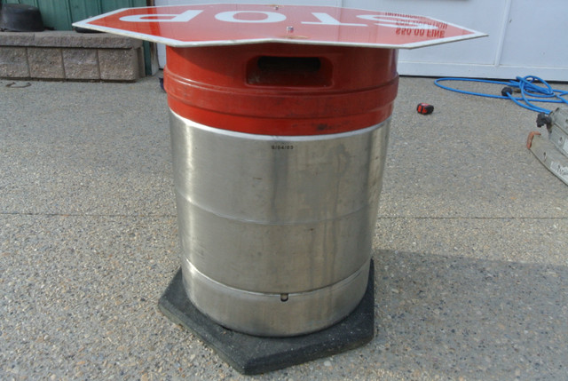 Man cave Keg side table in Other Tables in St. Albert - Image 4