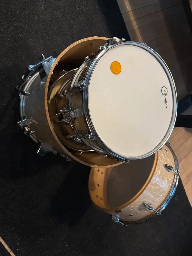 Yamaha Hipgig Sr. Portable Drum Kit – White Marine Pearl in Drums & Percussion in City of Montréal - Image 3