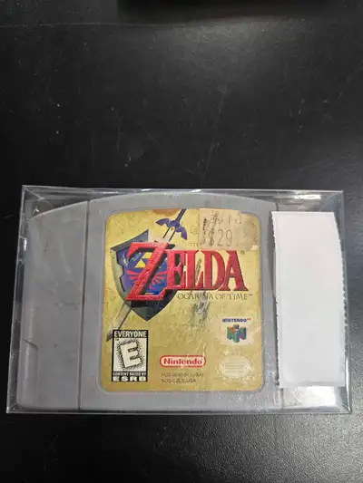N64 GAME ZELDA OCARINA OF TIME GAME, View more