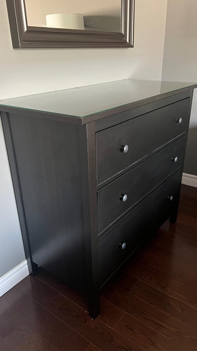 ikea Hemens king bedroom set in Beds & Mattresses in Oakville / Halton Region - Image 3